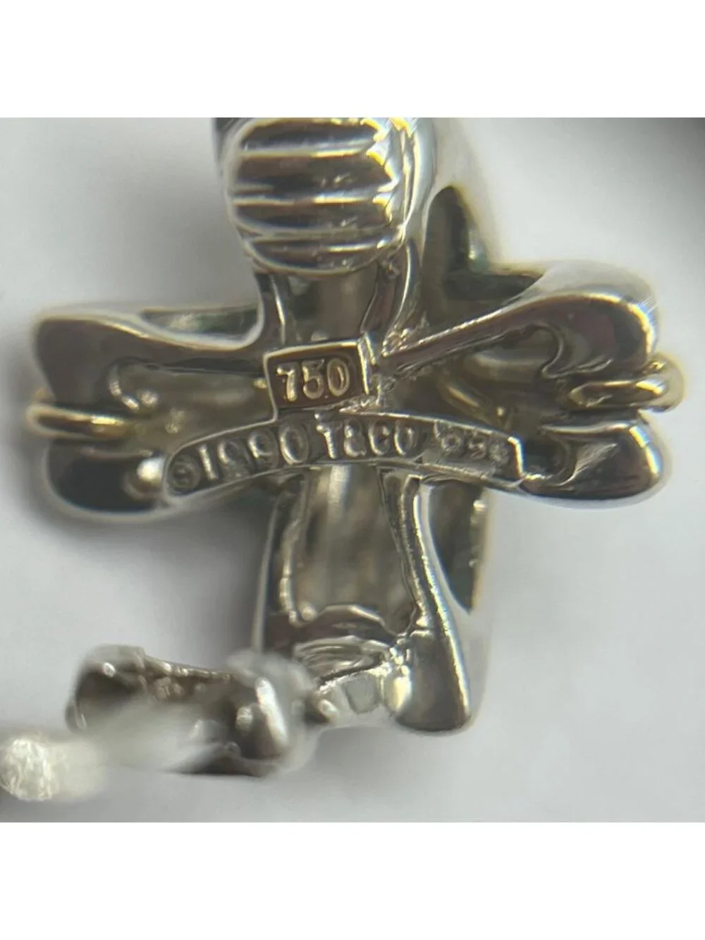 Tiffany & Co Signature Cross Earrings YG